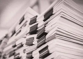 stacks of papers