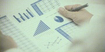 businessperson going over cyber budget