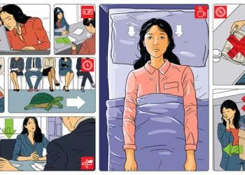 airline instruction card parody job seeker