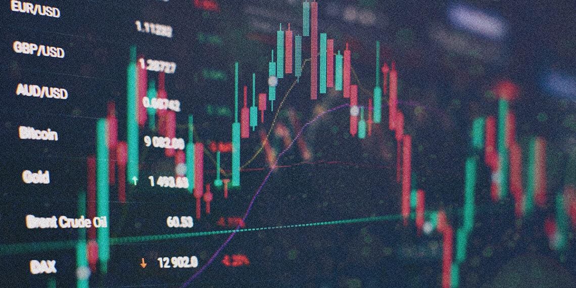 crypto exchange on screen