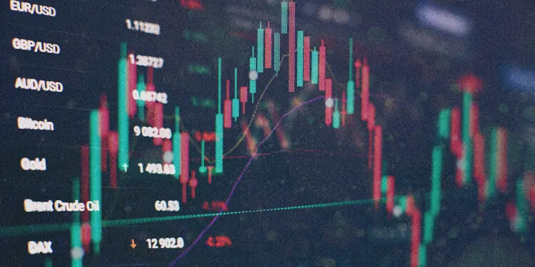 crypto exchange on screen