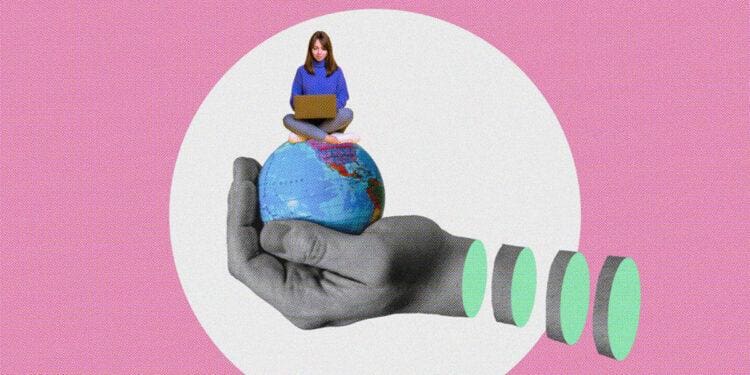 digital art collage people centric culture