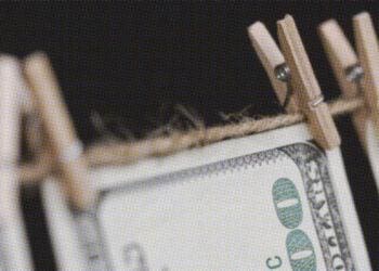 money laundering concept