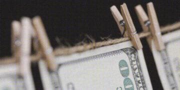 money laundering concept