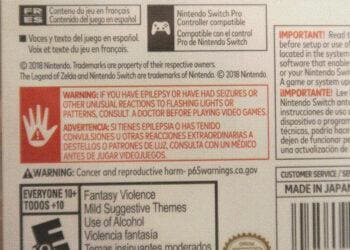 prop65 warning label