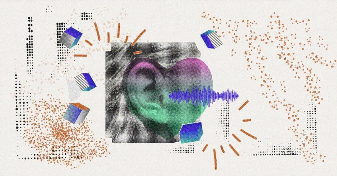 good listening concept