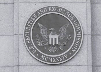 sign on front of sec building