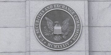 sign on front of sec building