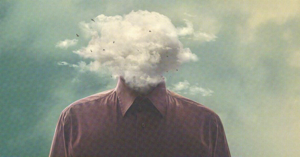 surrealist concept art illustrating work burnout