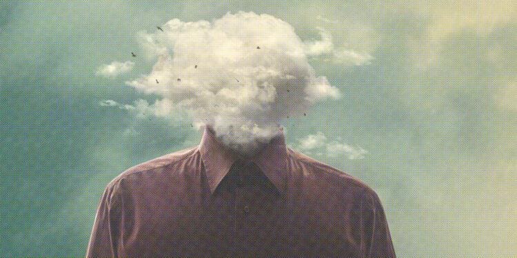 surrealist concept art illustrating work burnout