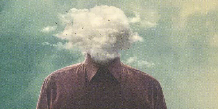 surrealist concept art illustrating work burnout