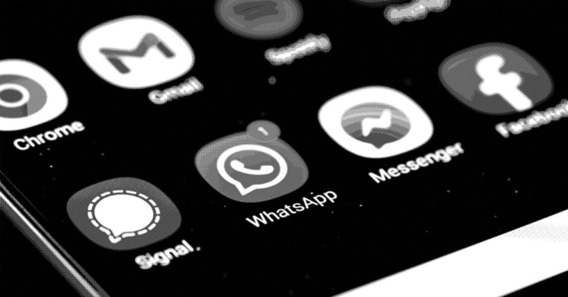 whatsapp and other chat icons