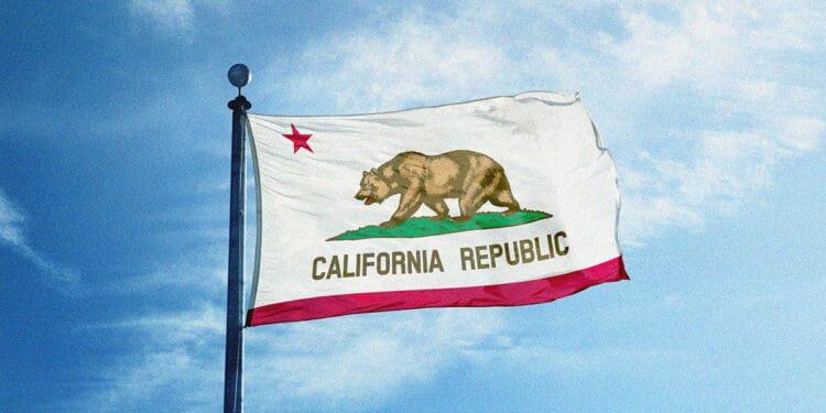 california state flag