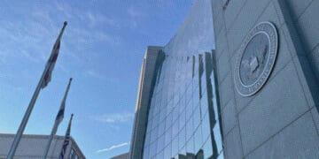 front of sec building