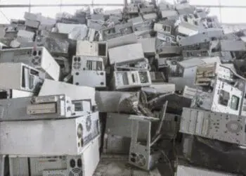 room filled with old computers