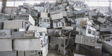 room filled with old computers