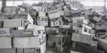 room filled with old computers