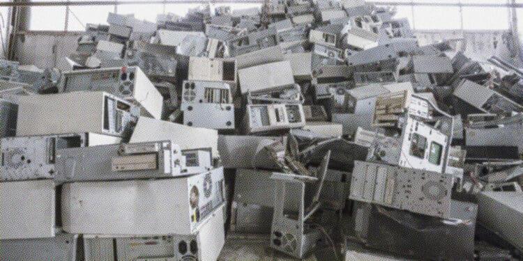 room filled with old computers