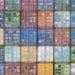 shipping containers in colorful stack