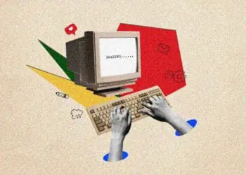 cybersecurity communications collage