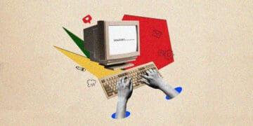 cybersecurity communications collage