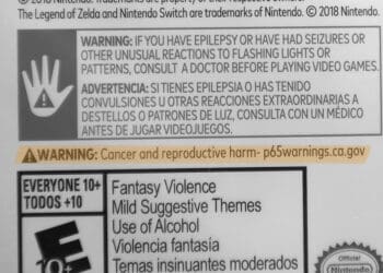 california proposition 65 warning label short form