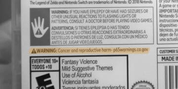 california proposition 65 warning label short form