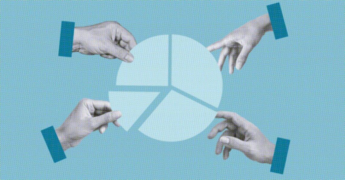 shareholder voice concept hands