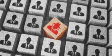 blocks representing insider threat