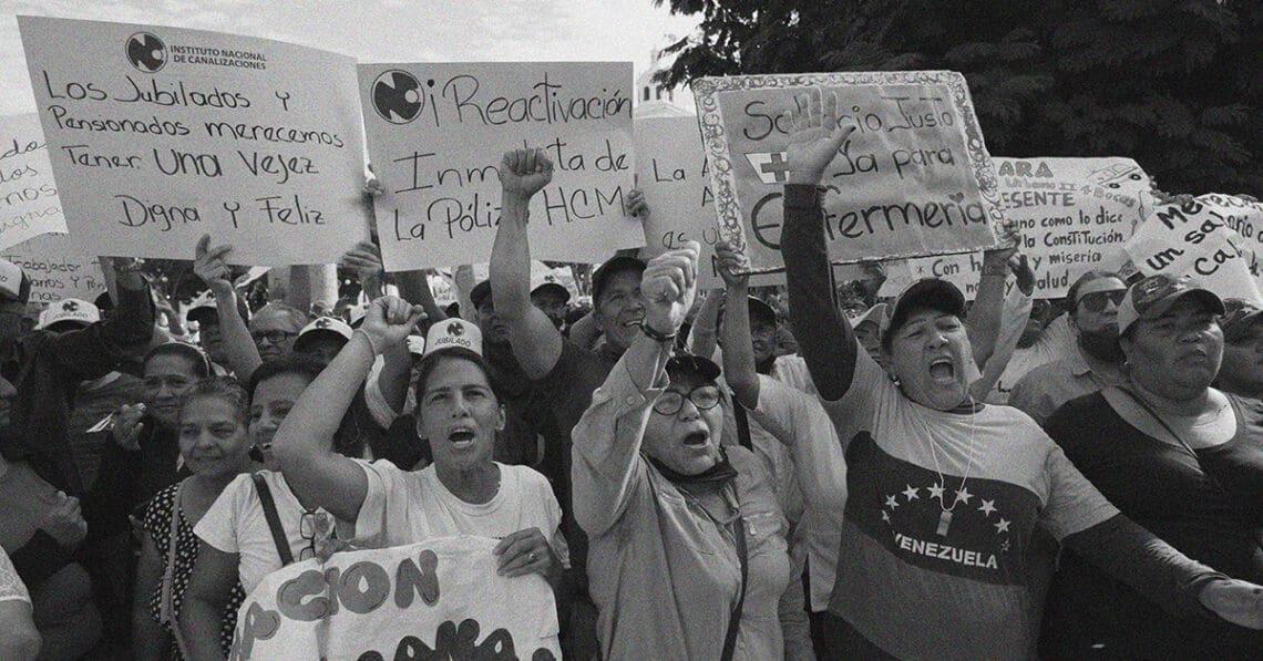 protest in venezuela