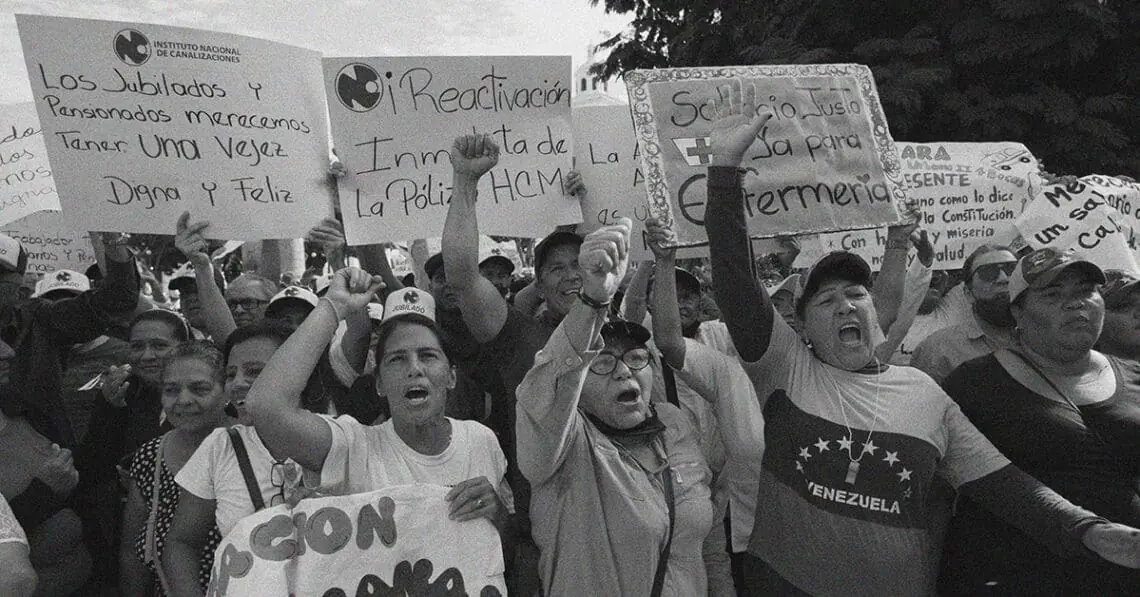 protest in venezuela