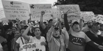 protest in venezuela