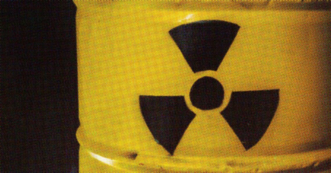 radioactive waste sign