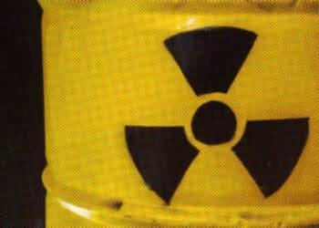 radioactive waste sign
