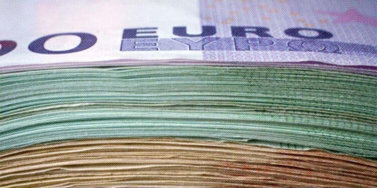 stack of euros