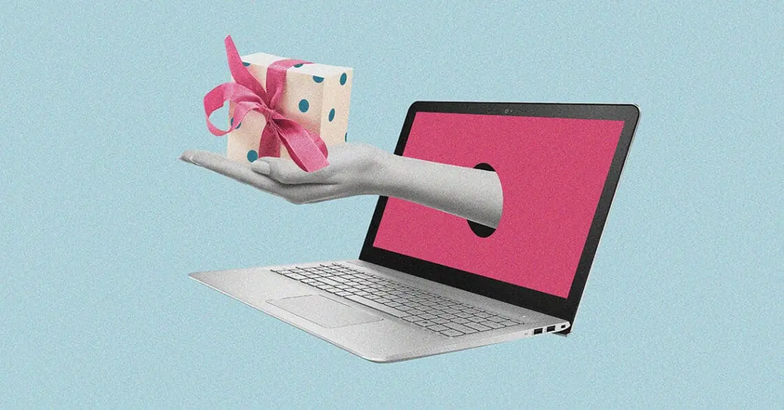 technology gift concept