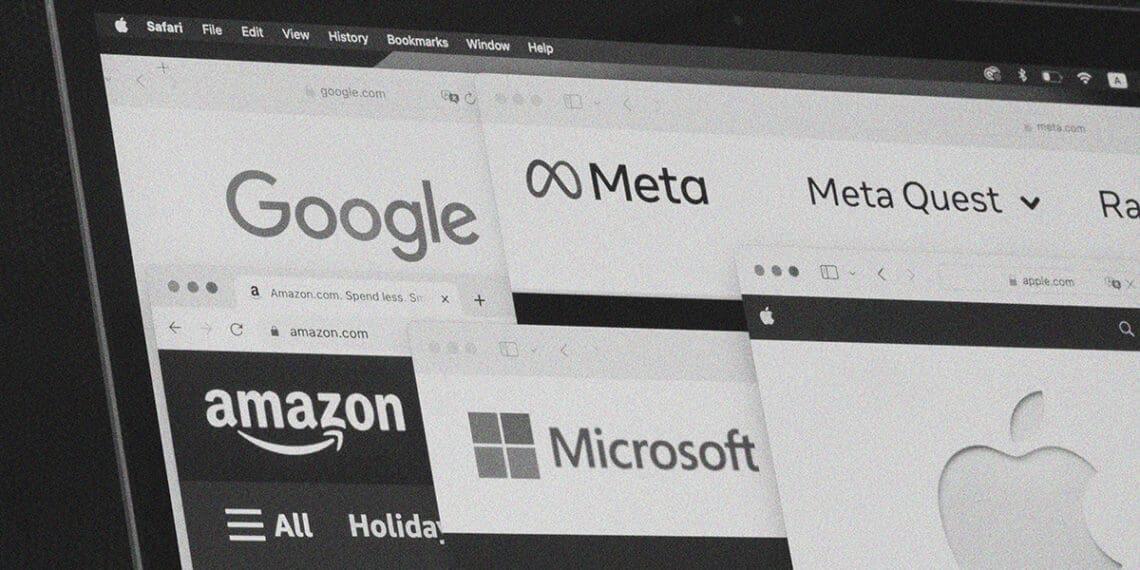 big tech company logos