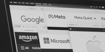 big tech company logos