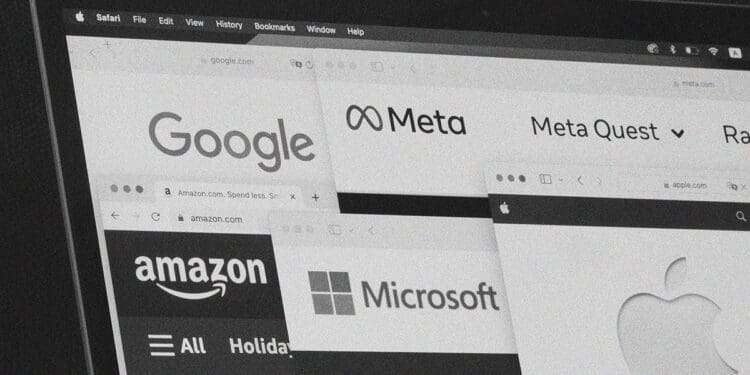 big tech company logos