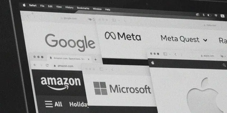 big tech company logos