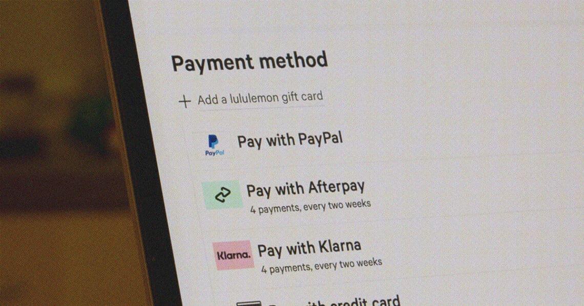 buy now pay later apps