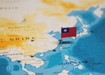 china taiwan map