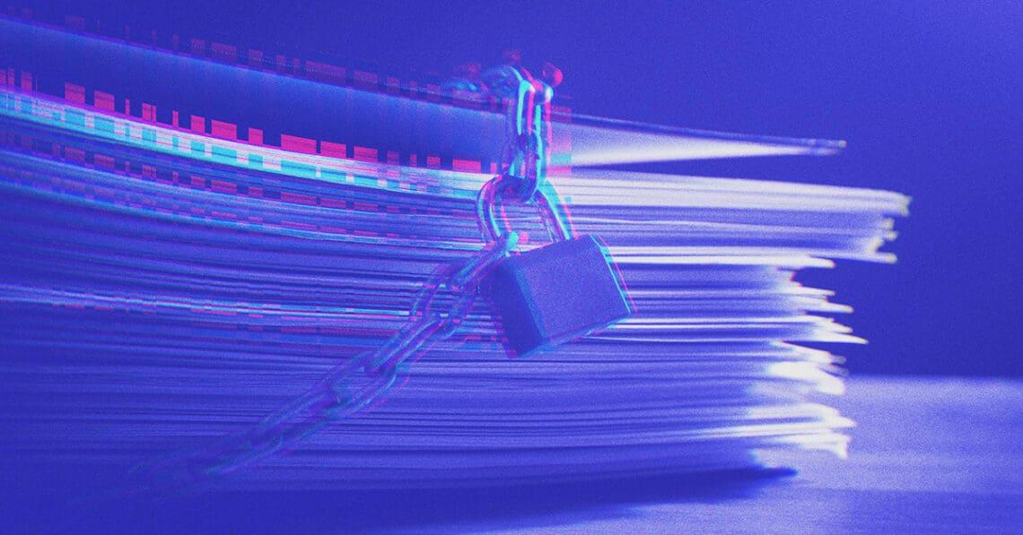 documents protected with lock