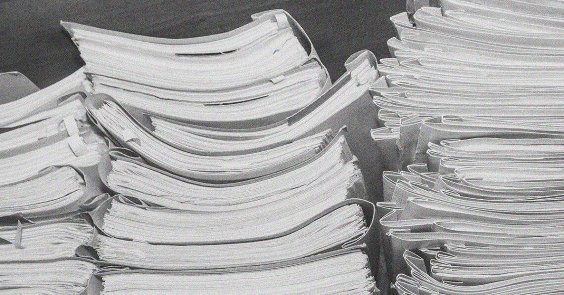 stacks of papers