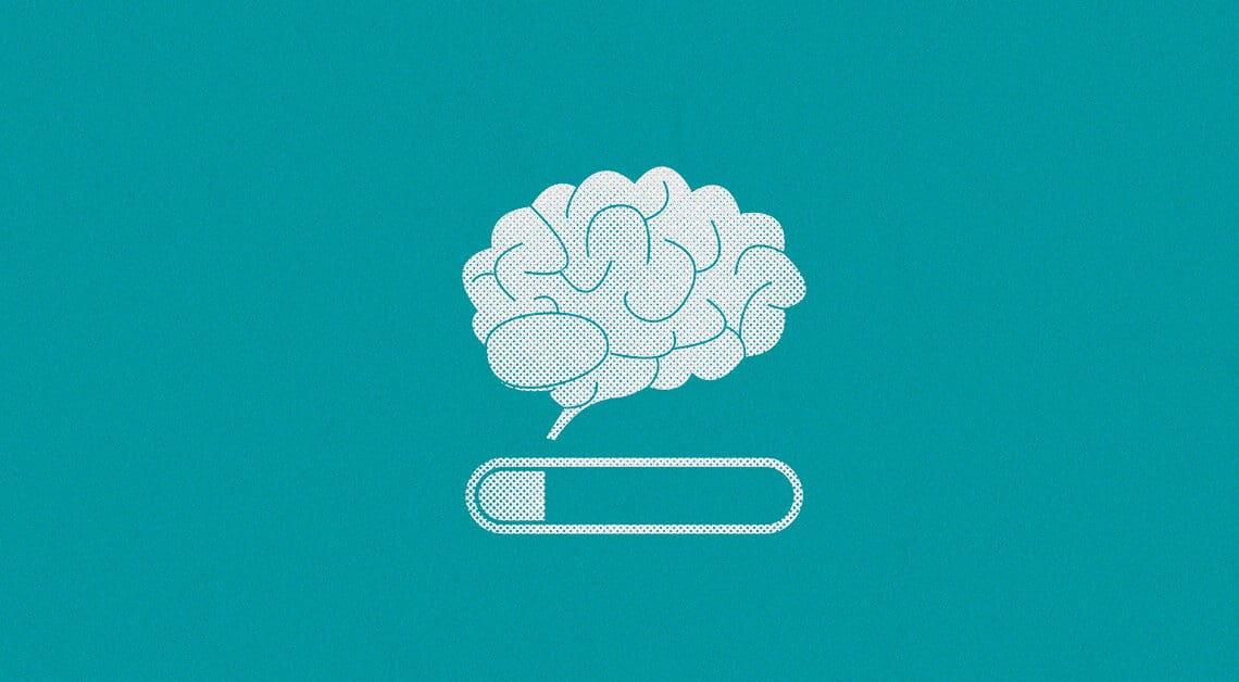 brain recharging concept