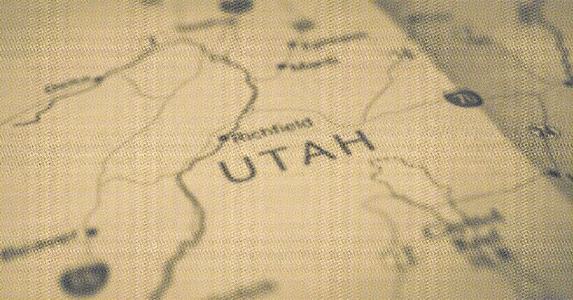 map of utah
