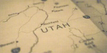map of utah