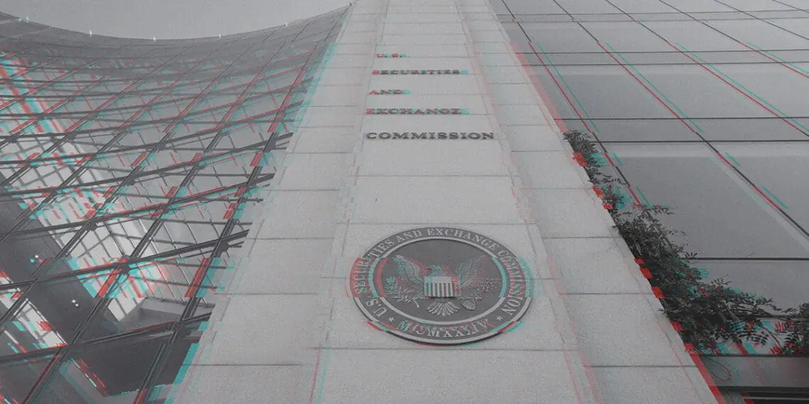 sec building glitch effect