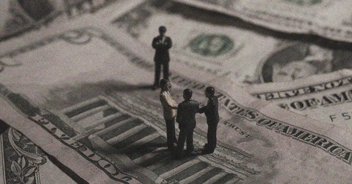 shady business deal mini figures