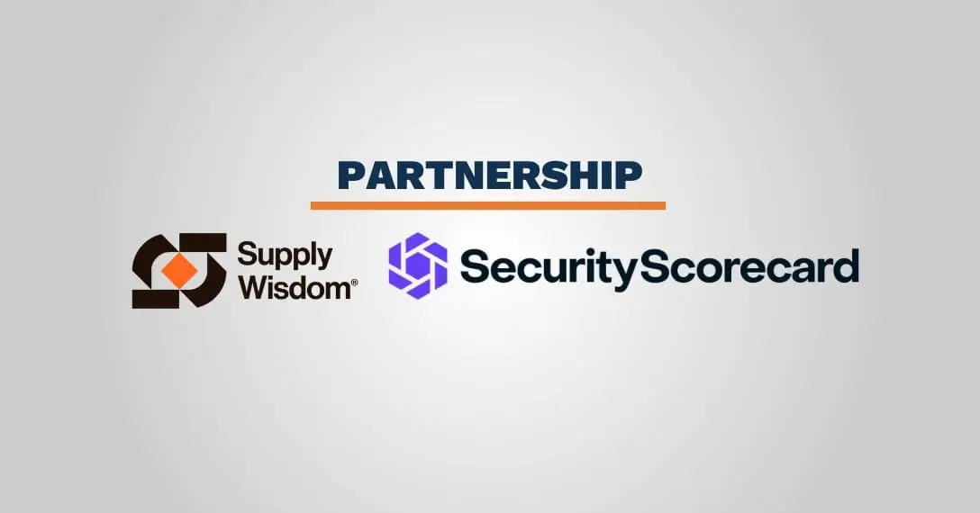 Supply Wisdom Security Scorecard partnership